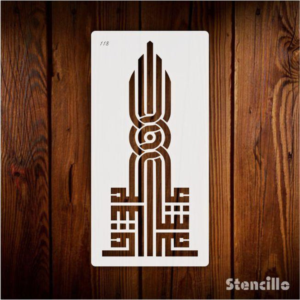 Celebrate Blessings: "Mashallah" Stencil for Joyful Islamic Decor on Walls, Canvas & More -