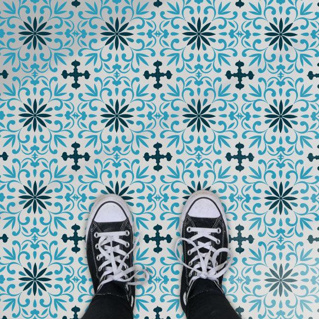 Marrakech in Minutes: Stencil Enchanting Tile Designs on Walls, Floors & More -