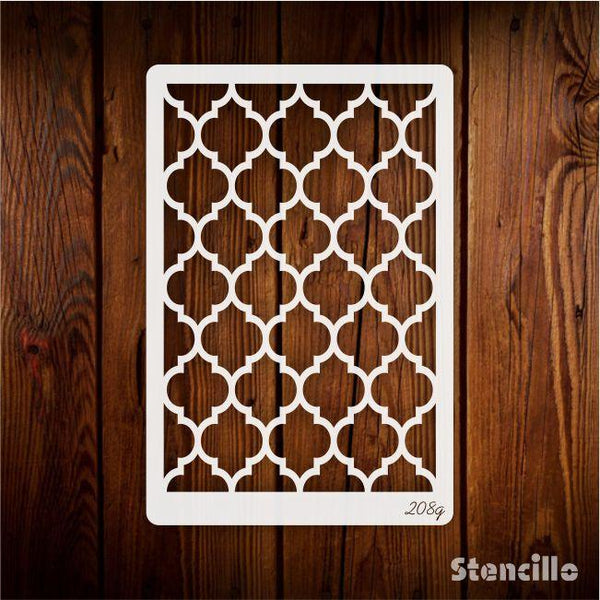 Moroccan Tapestry: Create Stunning Interlocking Moroccan Pattern For Canvas And Wall Painting -