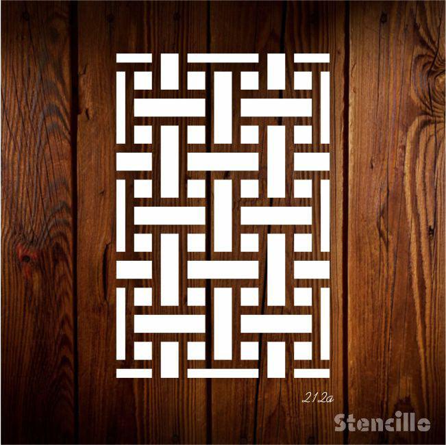 Intricate Elegance: "Talida" Pattern Reusable Stencil for Walls, Canvas, and More -