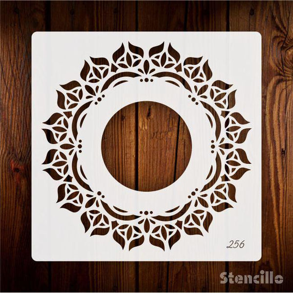 Mystical Mandala Magic: Stencil this intricate design to create a meditative ambiance in your home. -