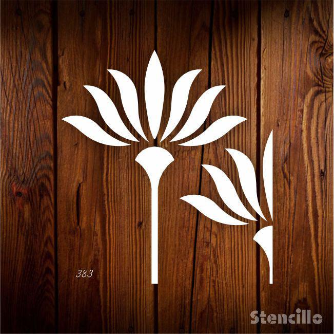 Hungarian Flair - Hungarian Folk Stencil For Walls, Canvas & Furniture Painting -