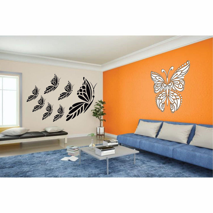 Let Your Walls Take Wing: Butterfly Stencil Collection for Joyful Interiors -