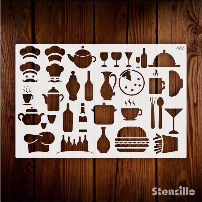 Whip Up Whimsy in Your Kitchen: Stencil Playful Rules for Bakers & Chefs -