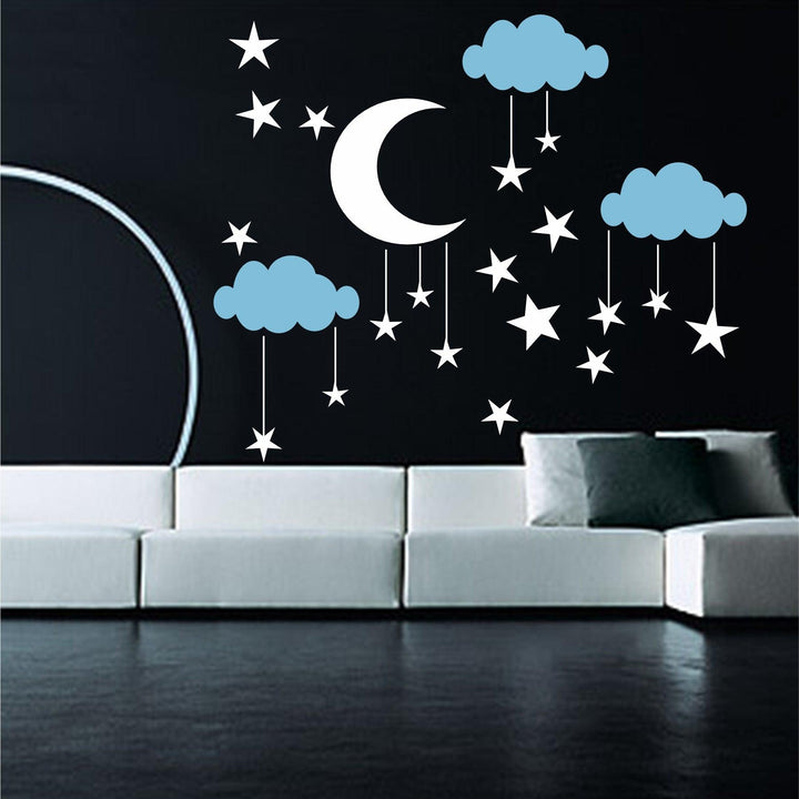 Dreamy Skies! Big, Reusable Cloud Stencil Paints Puffy Perfection on Walls & Canvas -