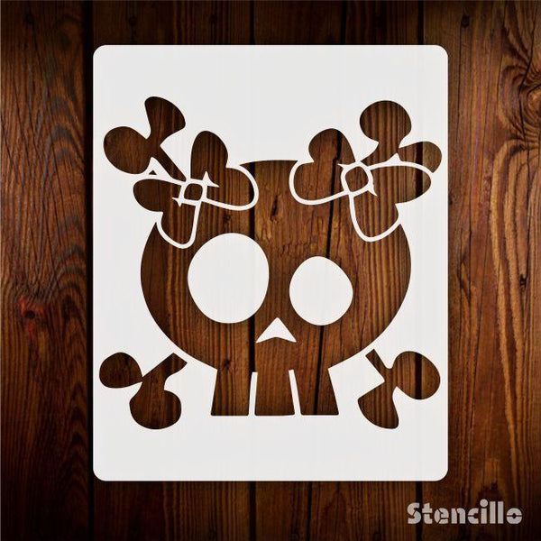 Intricate Flourishes - Happy Skill Stencil For Walls, Canvas & Furniture Painting -